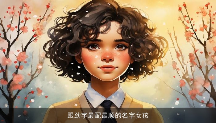跟劲字最配最顺的名字女孩