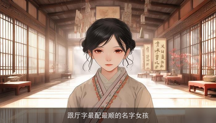 跟厅字最配最顺的名字女孩