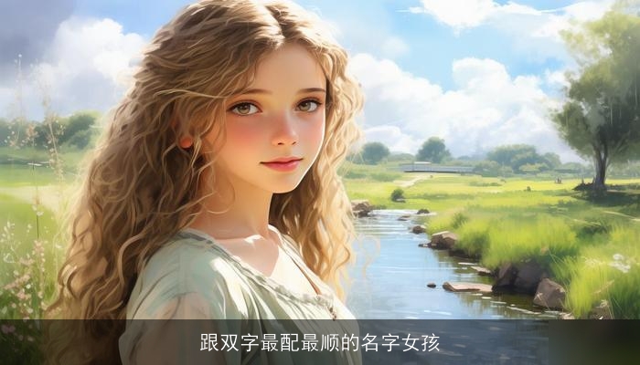 跟双字最配最顺的名字女孩
