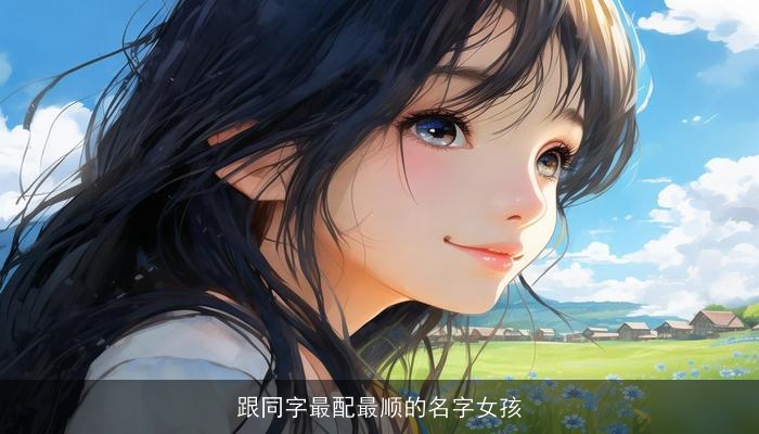 跟同字最配最顺的名字女孩