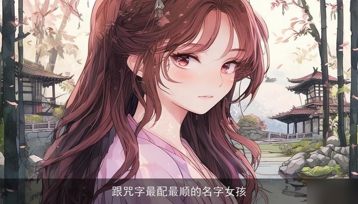 跟咒字最配最顺的名字女孩