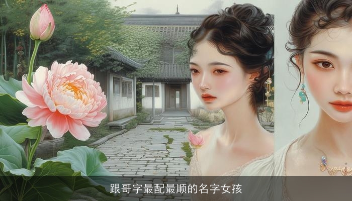 跟哥字最配最顺的名字女孩
