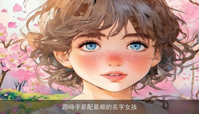 跟啼字最配最顺的名字女孩