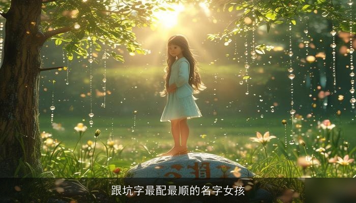 跟坑字最配最顺的名字女孩