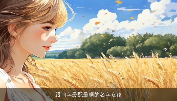 跟垧字最配最顺的名字女孩