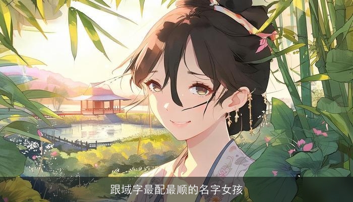 跟域字最配最顺的名字女孩