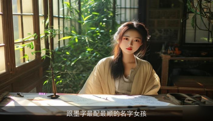 跟墨字最配最顺的名字女孩