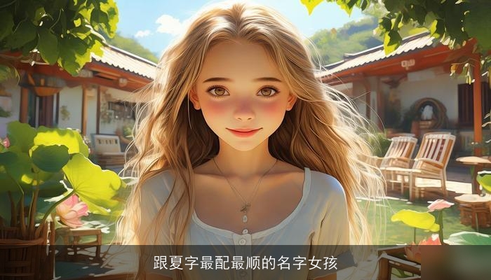 跟夏字最配最顺的名字女孩