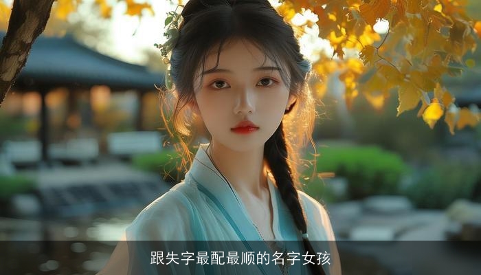 跟失字最配最顺的名字女孩