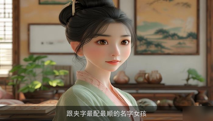 跟夹字最配最顺的名字女孩