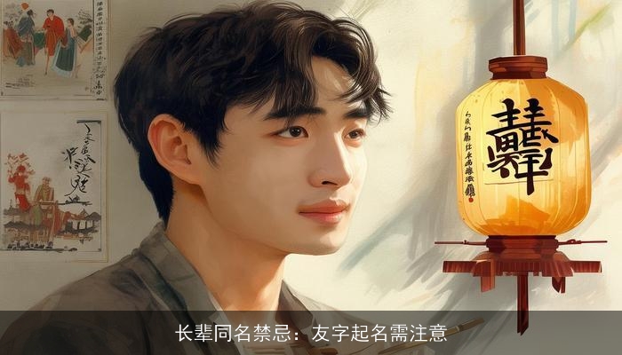 长辈同名禁忌：友字起名需注意