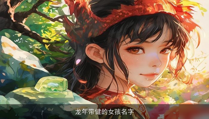 龙年带健的女孩名字