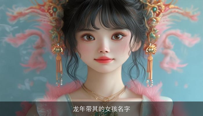 龙年带其的女孩名字