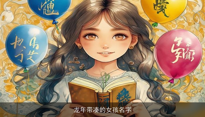 龙年带凑的女孩名字