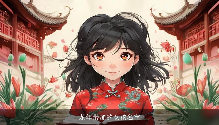 龙年带加的女孩名字
