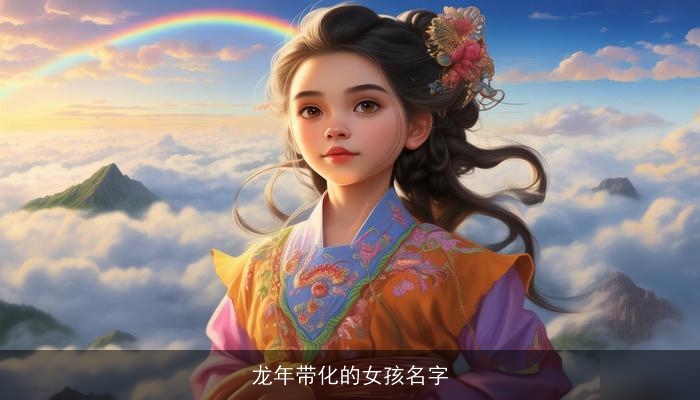 龙年带化的女孩名字