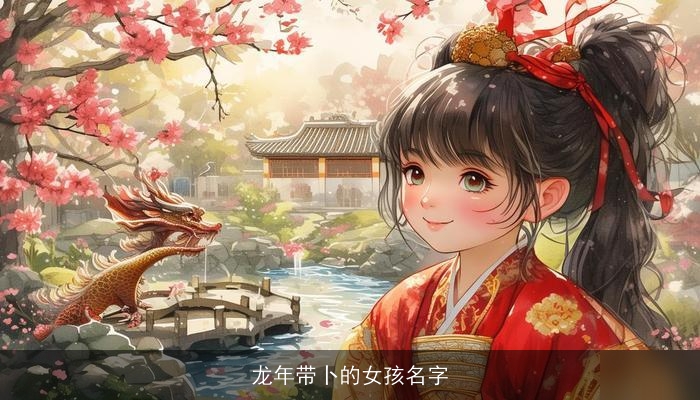 龙年带卜的女孩名字