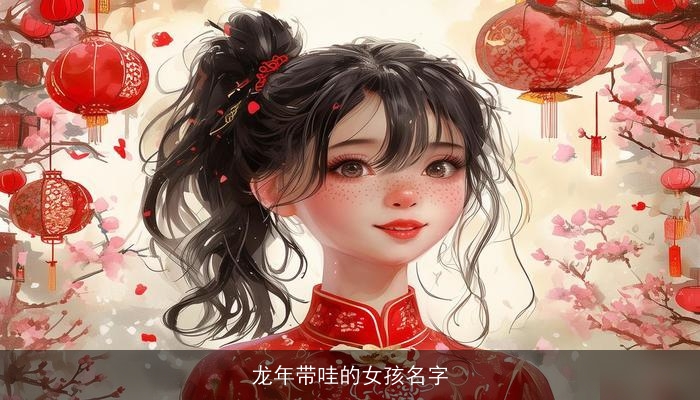 龙年带哇的女孩名字