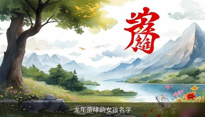 龙年带哮的女孩名字