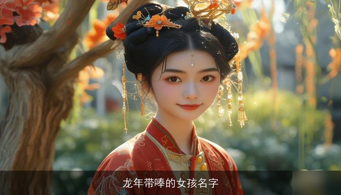 龙年带唪的女孩名字