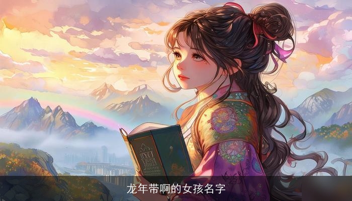 龙年带啊的女孩名字