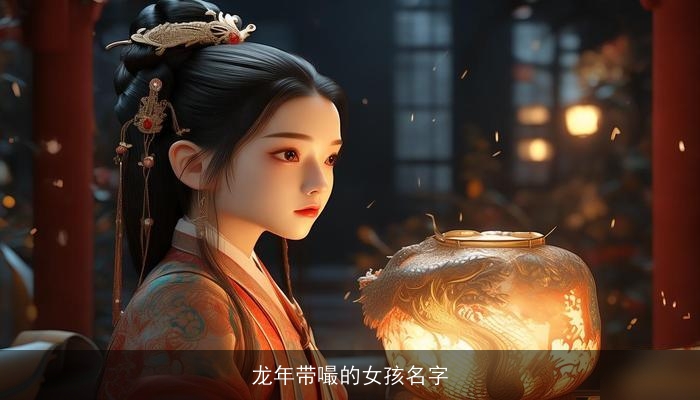 龙年带嘬的女孩名字