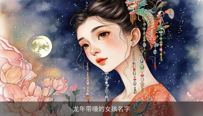 龙年带噇的女孩名字