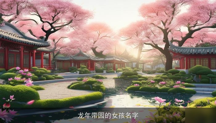 龙年带园的女孩名字
