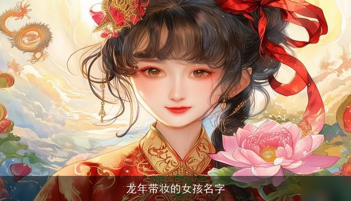 龙年带妆的女孩名字