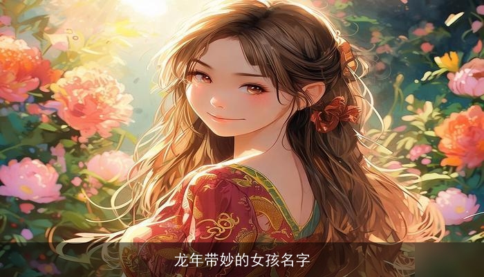 龙年带妙的女孩名字